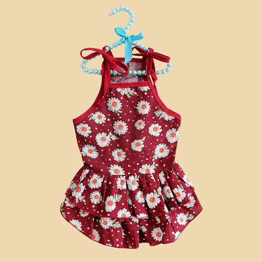 Cute Fashion Summer Pet Clothes, Floral - ProPawPet.com