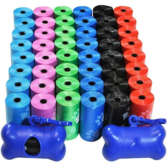 5-100Rolls Dog Poop Bag Outdoor Cleaning - ProPawPet.com