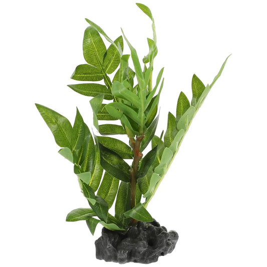 Artificial Reptile Plants Plastic Resin - ProPawPet.com