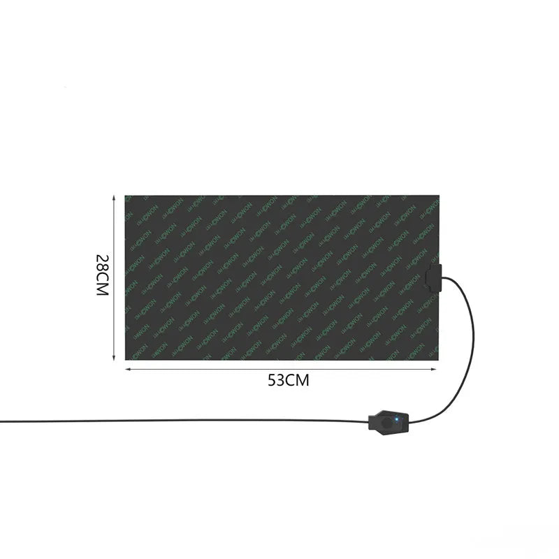 5-48w Reptile Terrarium Heat Pad Climbing Pet Heating Warm, Adjustable