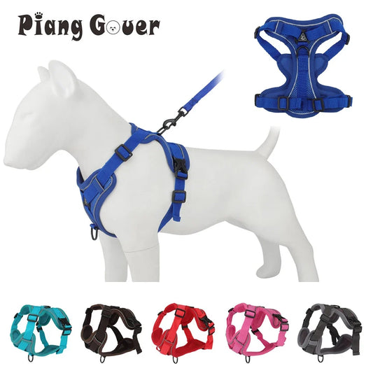 Reflective Dog Harness Leashes Set Puppy - ProPawPet.com