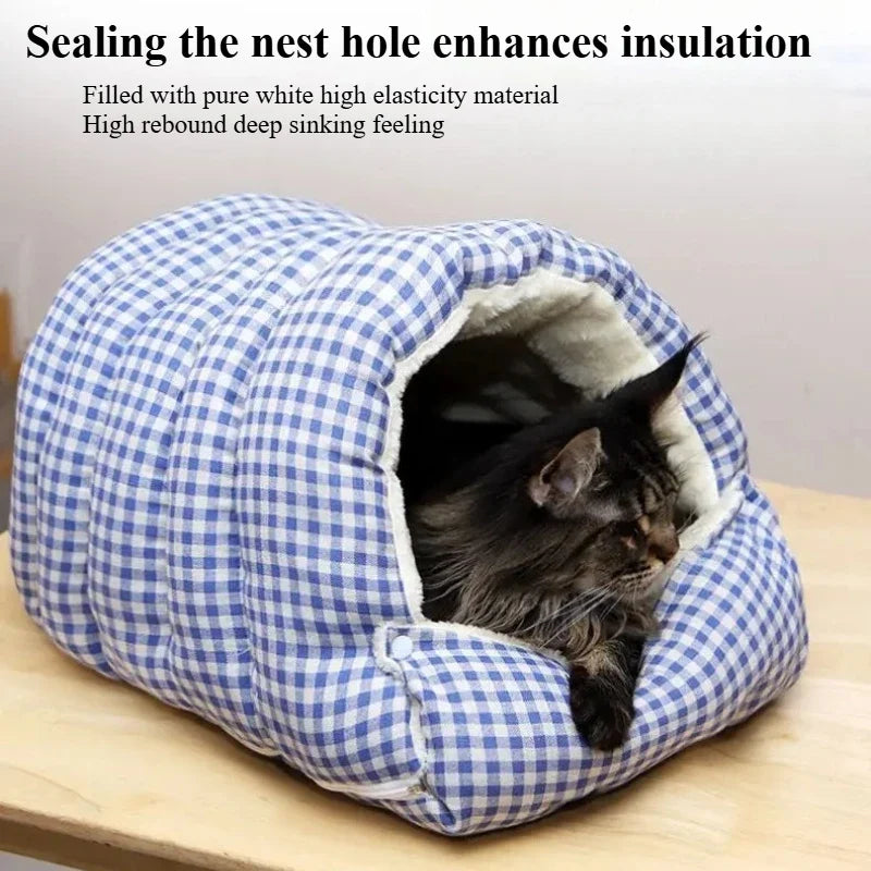 Foldable Winter Pet Sleep Bed/Bag for Cats - ProPawPet.com