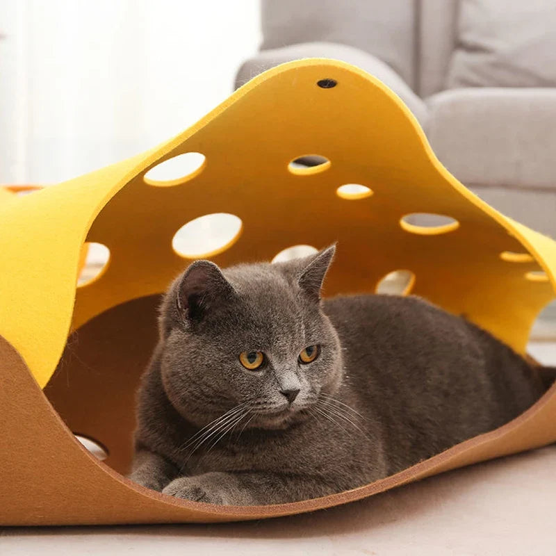 Splicing Cat Toy Felt Pom Nest Deformable - ProPawPet.com