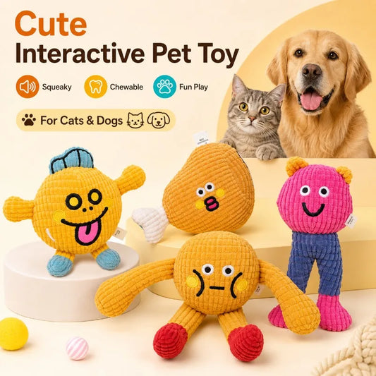 Washable Plush Pet Toy for Cats Dogs, - ProPawPet.com