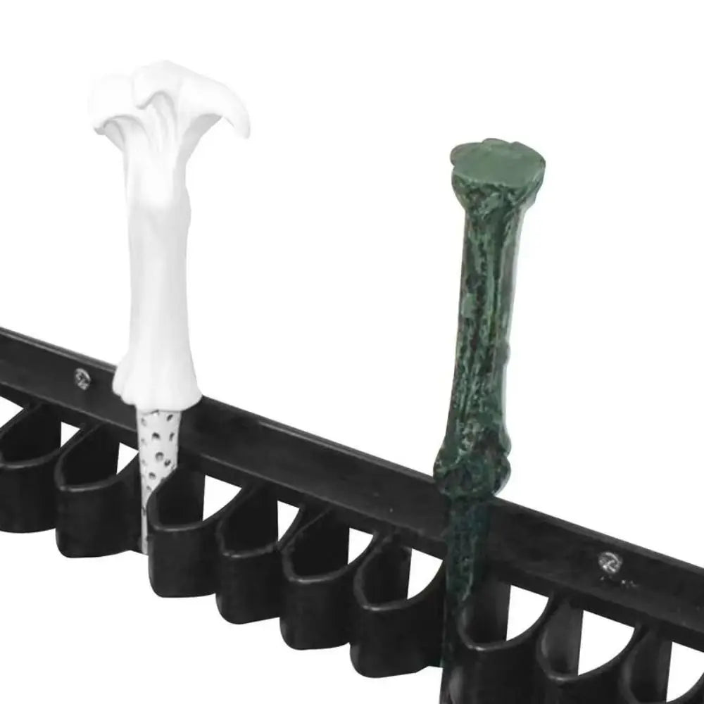 1Pcs 12 Slots Whip Rack Wall Mounted Plastic - ProPawPet.com