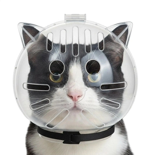 Transparent Cat Headgear Anti Bite Anti - ProPawPet.com