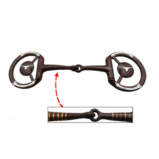 Western Low Leverage Horse Snaffle Bit with - ProPawPet.com