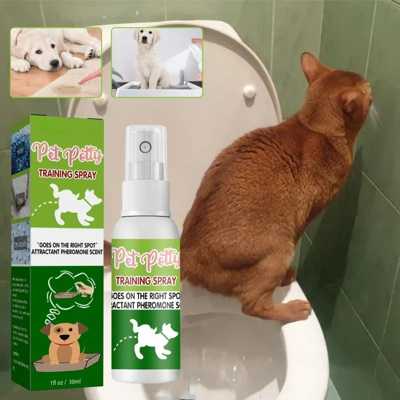 Pet Toilet Training Spray Inducer Dog Poops - ProPawPet.com