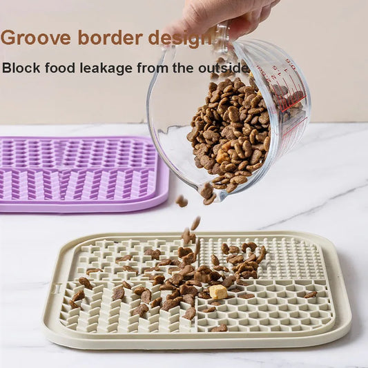Silicone Cat Slow Feeding Licking Pad