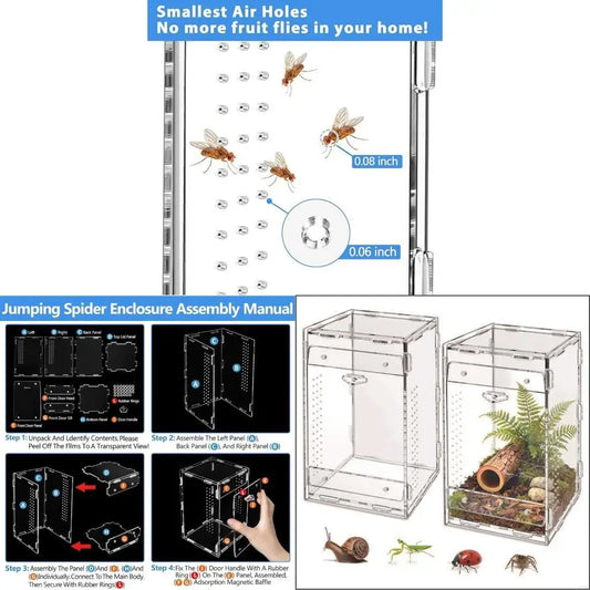 37ME Acrylic Transparents Feeding Box - ProPawPet.com