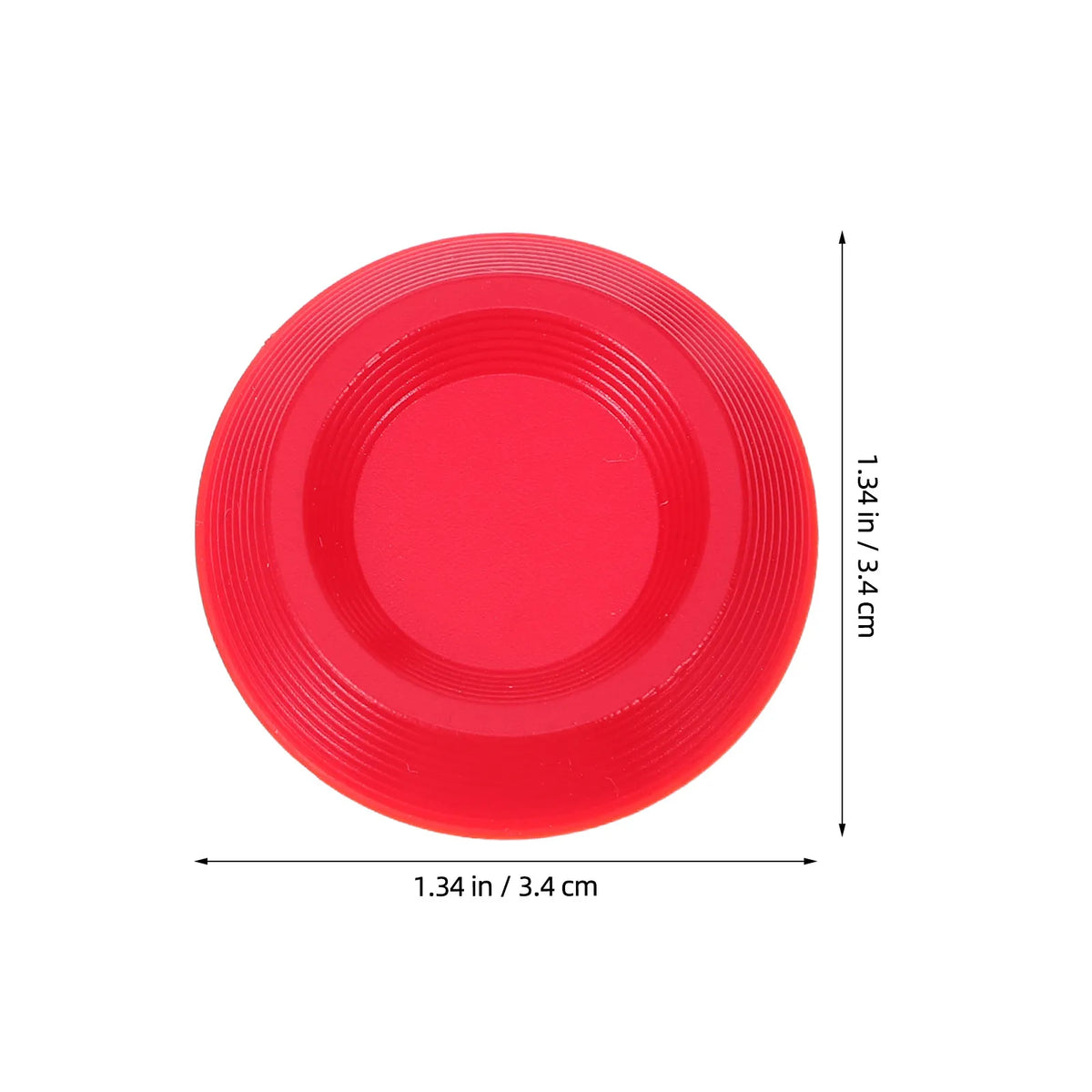 Reptile Feeding Bowl Round Plastic Insect Food Dish – 2 Colors