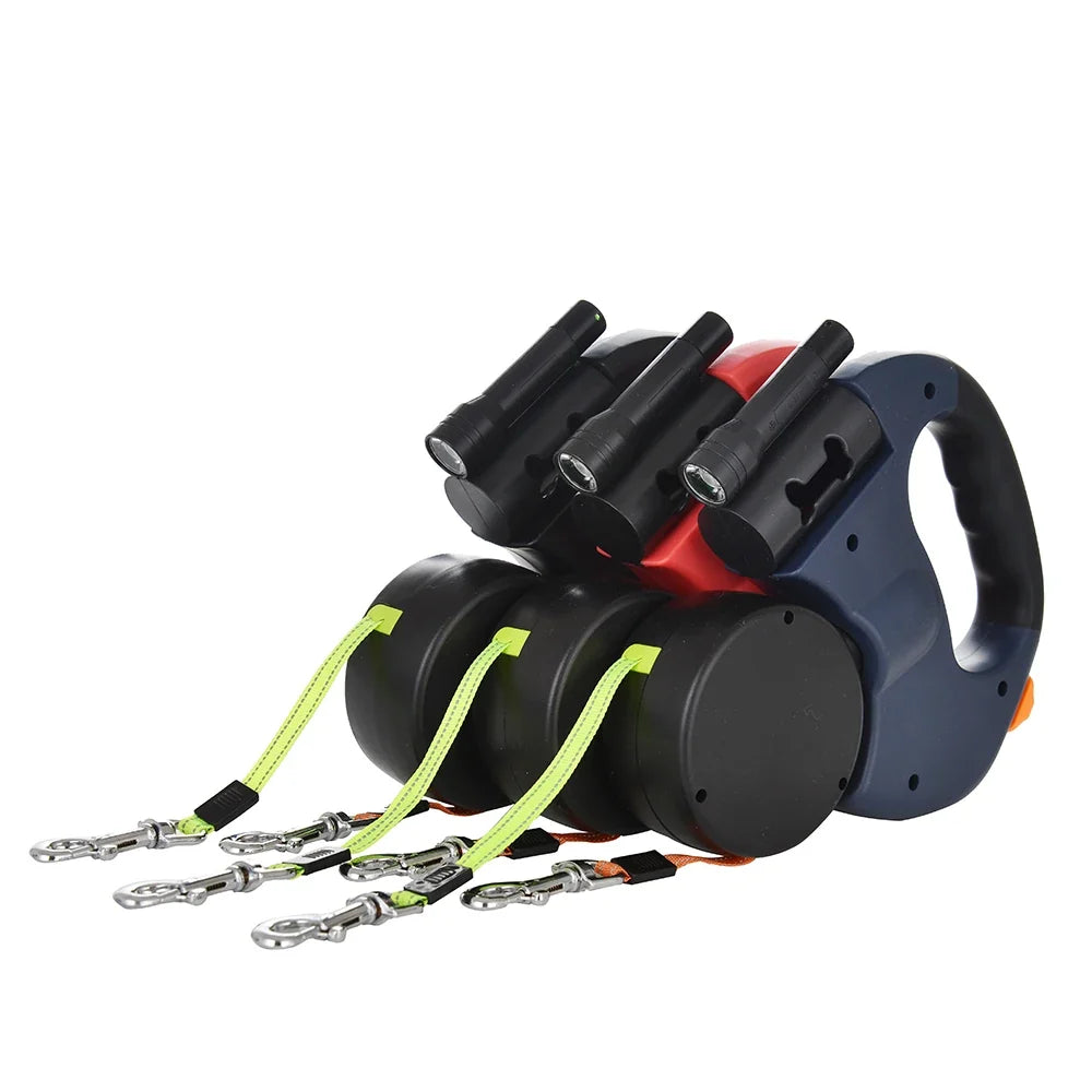 Dual Pet Leash for 2 Dogs Retractable Dog - ProPawPet.com