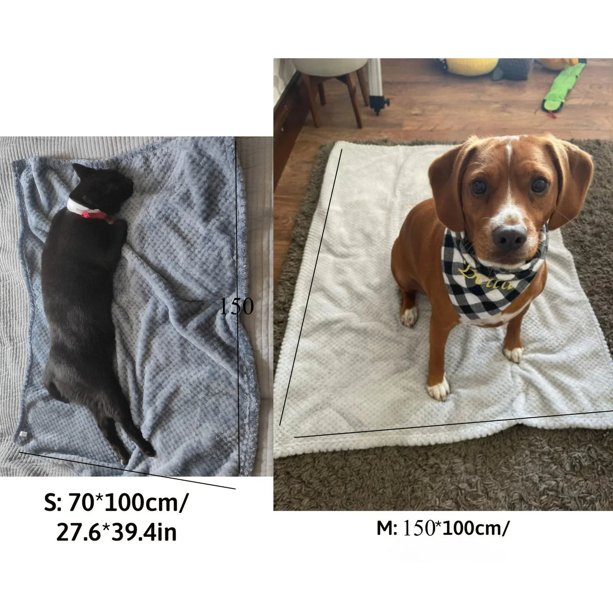 Soft Dog Blanket Pet Blanket Dog Towel Hand - ProPawPet.com