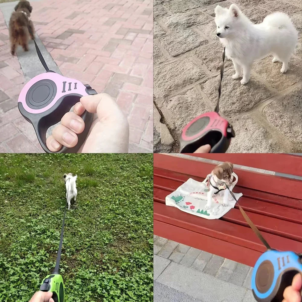 3 Meters 5 Meter Retractable Pet Dog Leash - ProPawPet.com