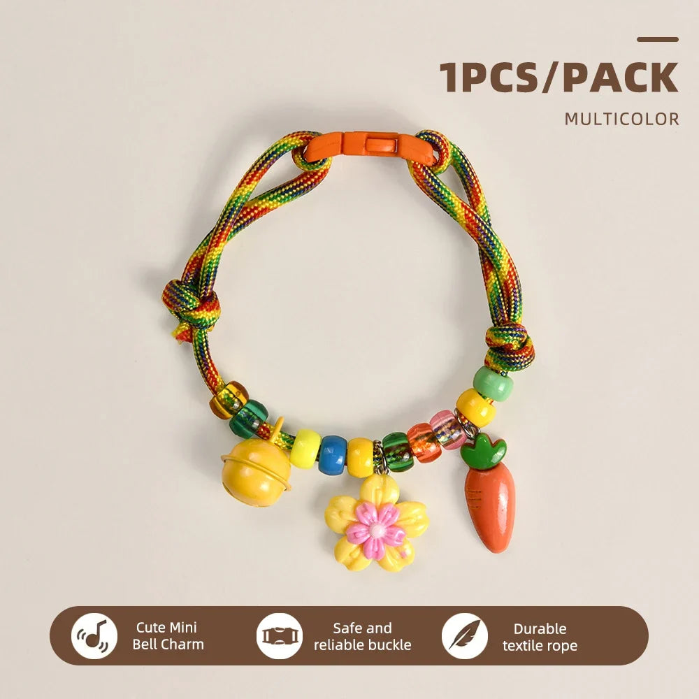 Cute Pet Beaded Necklace Cat Dog Collar - ProPawPet.com