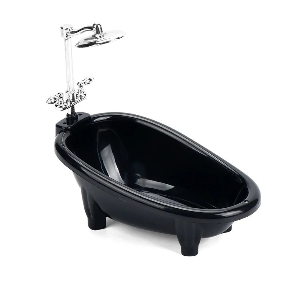 Miniature Pet Bathtub Simulation Shower Plaything – Reptile Supplies