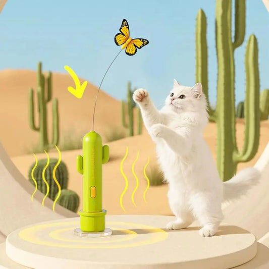 2 Play Mode Interactive Cat Toys Butterfly - ProPawPet.com
