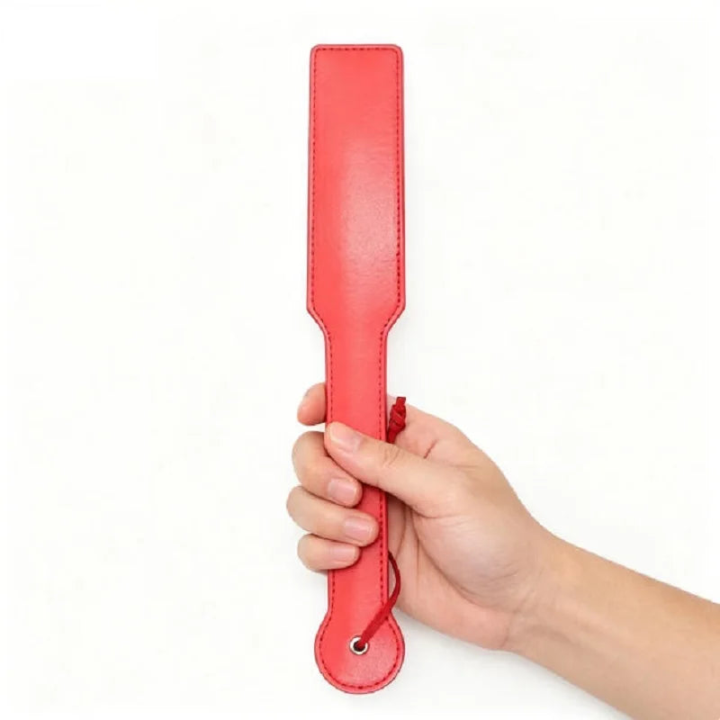 34cm Leather Riding Crop Short Paddle - ProPawPet.com