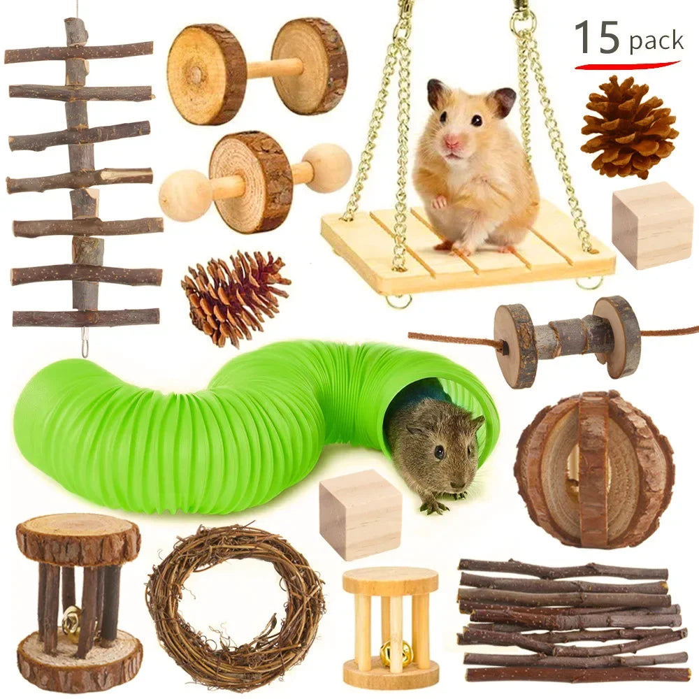 Pet Rabbit Guinea Pig Parrot Play Molar - ProPawPet.com