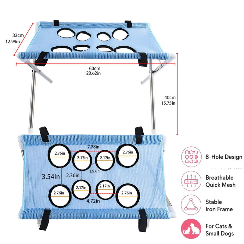 Foldable Pet Shower Holder Anti-Scratch Pet - ProPawPet.com