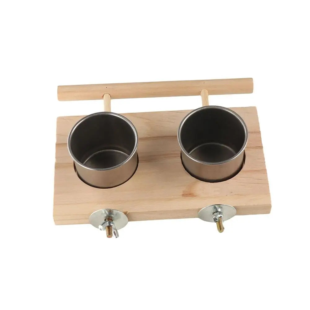 2 in 1 Bird Feeding Dish Cups - ProPawPet.com
