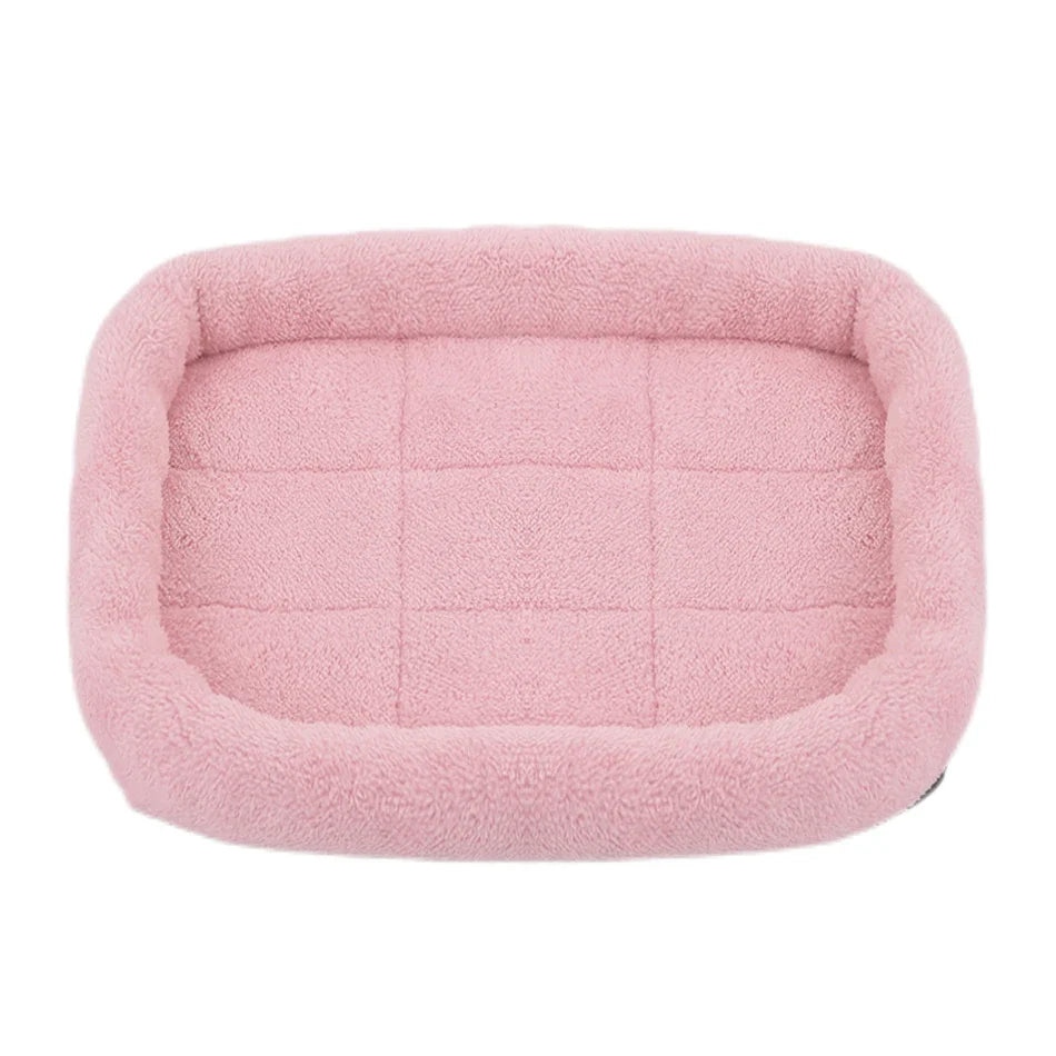 Soft Plush Square Dog Bed Mat Beds for Dogs - ProPawPet.com