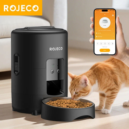 ROJECO Automatic Cat Feeder 2L Smart Dog - ProPawPet.com