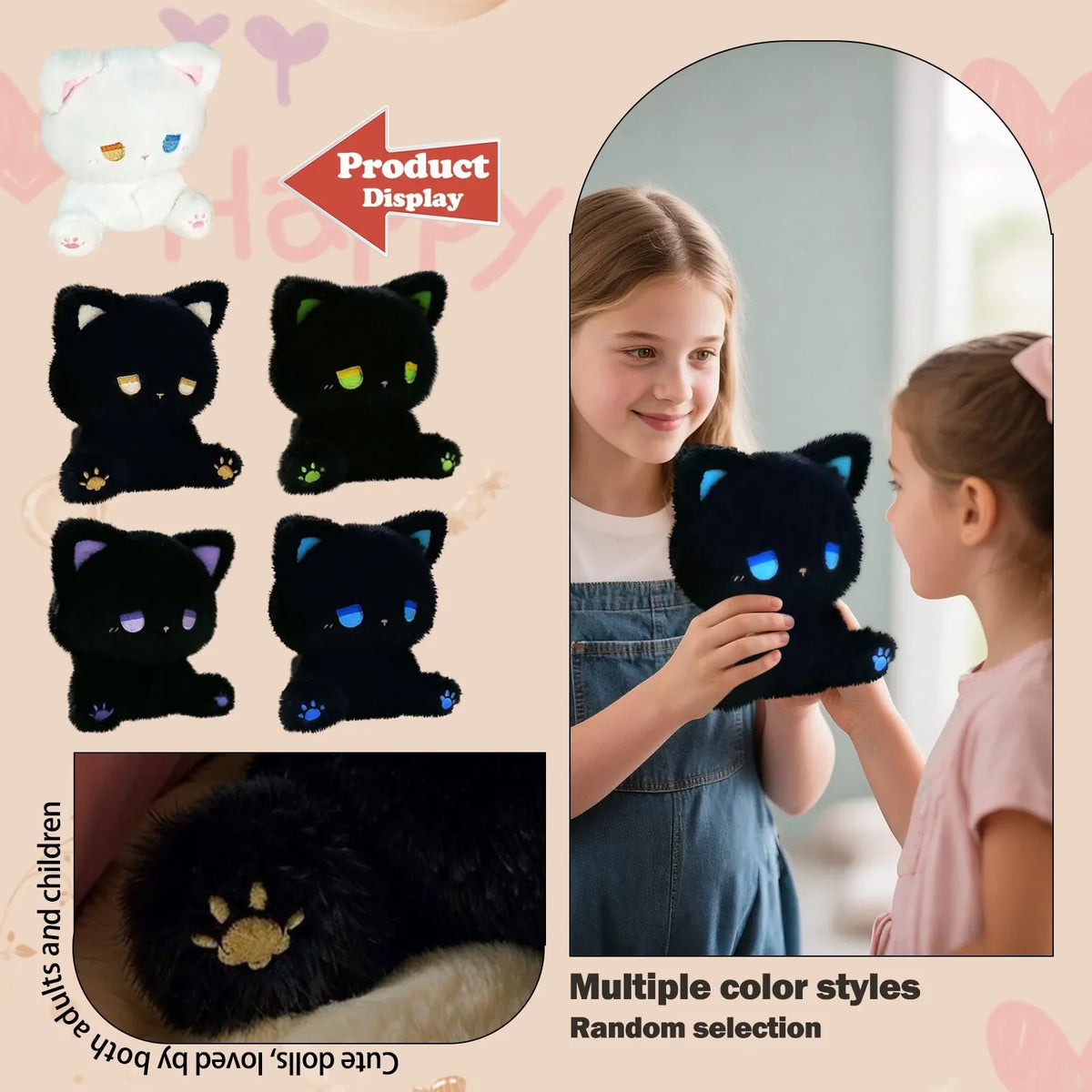 15cm Hot Sale Soft Cat Animal Plush Doll - ProPawPet.com