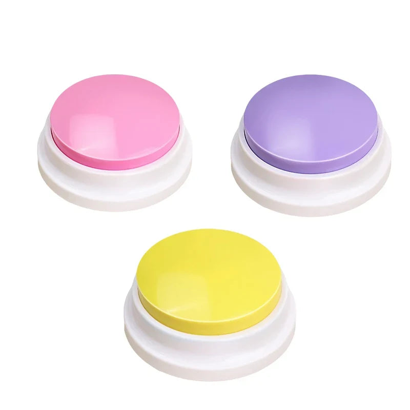 Pet Communication Button Recordable Talking Training Buzzer – Cat Toys & Play