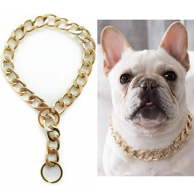 Luxury Dog Collar Gold Dog Chain Choker For - ProPawPet.com