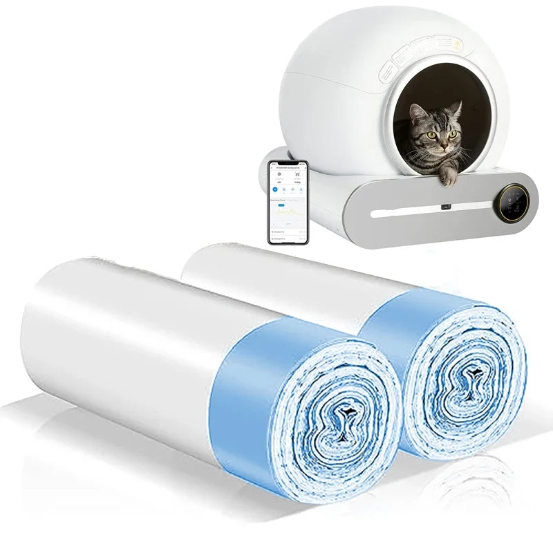 2 5 10 Rolls Pet Poop Bags for Tonepie Automatic Cat Litter
