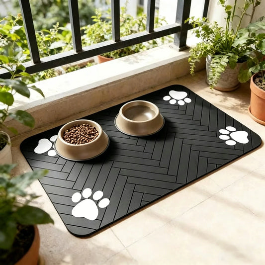 Pet Feeding Mat-Absorbent Pet Placemat - ProPawPet.com