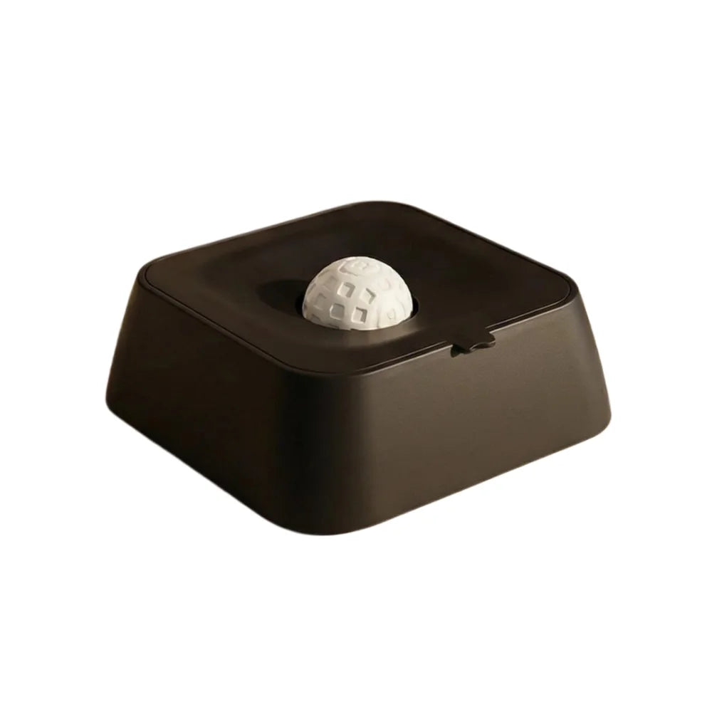 PP Material Dog Lick Dish with Rolling Ball