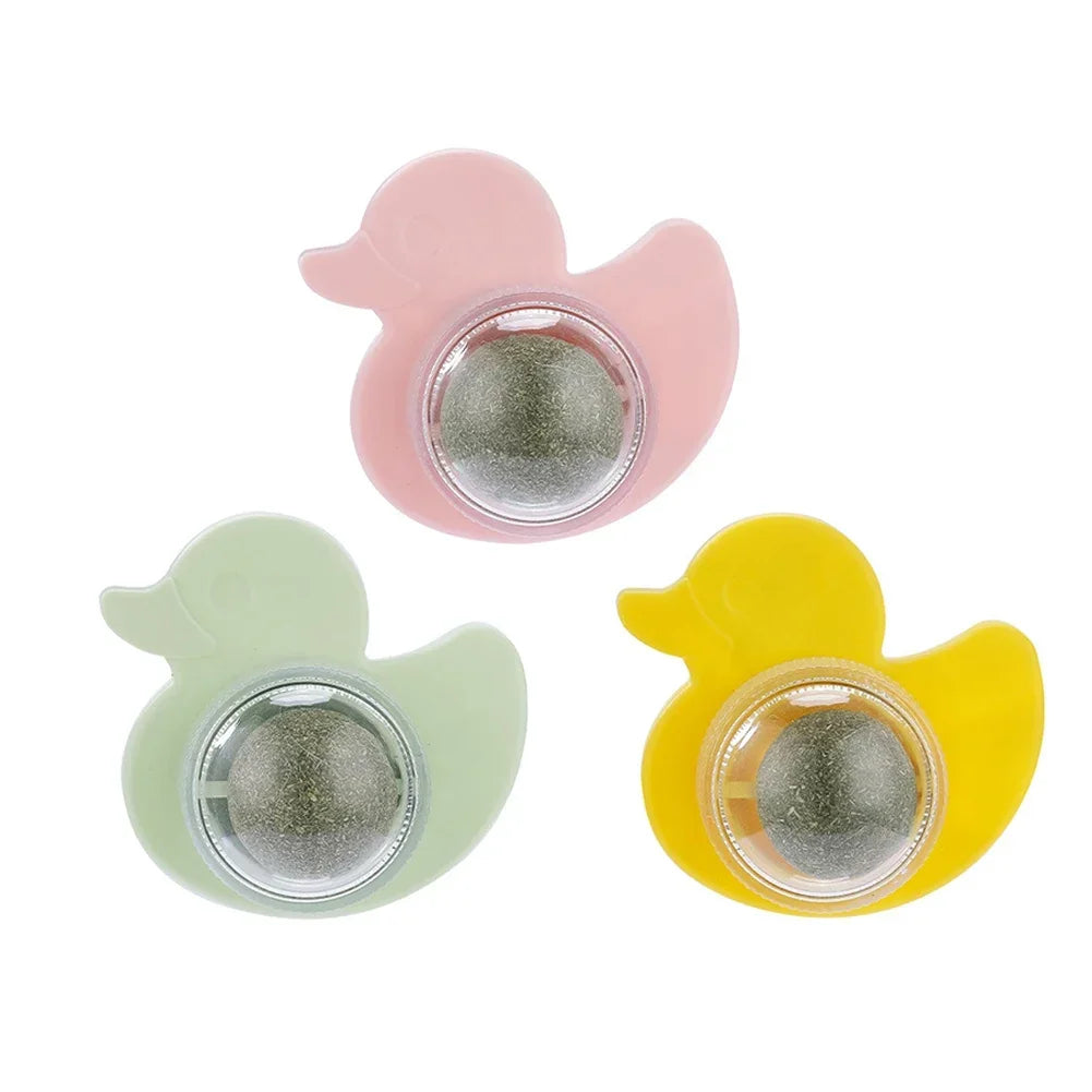 Cat Mint Ball Rotating Ball Wall Cat Toy - ProPawPet.com