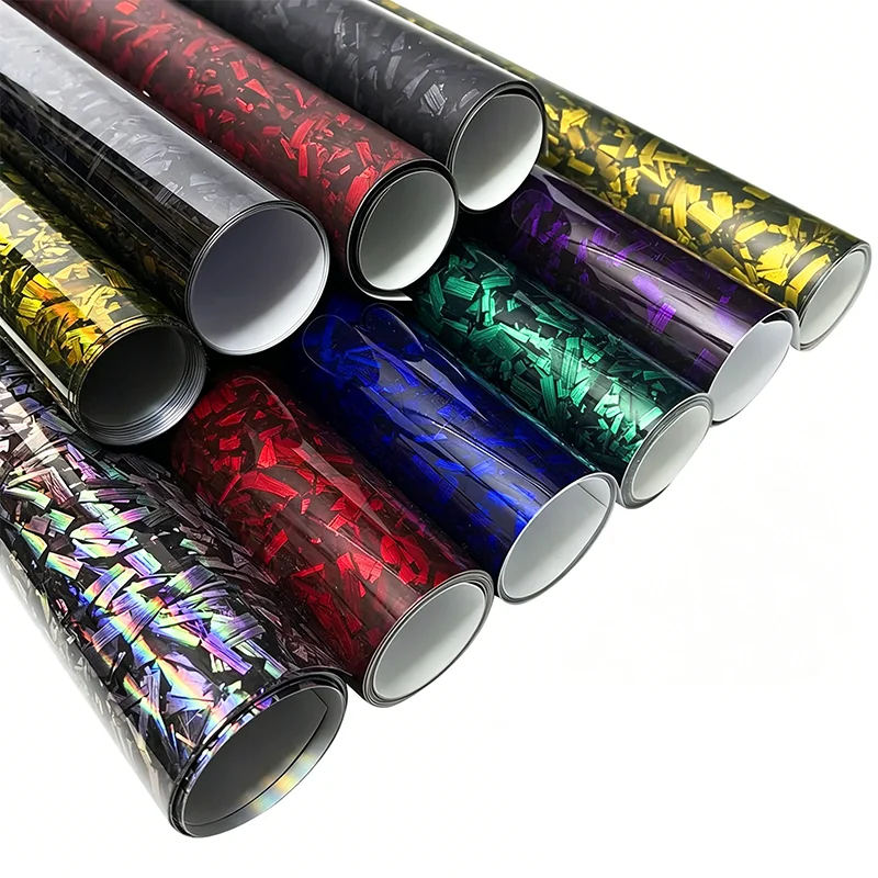 PET Forged Carbon Fiber Vinyl Wrap Film Self - ProPawPet.com