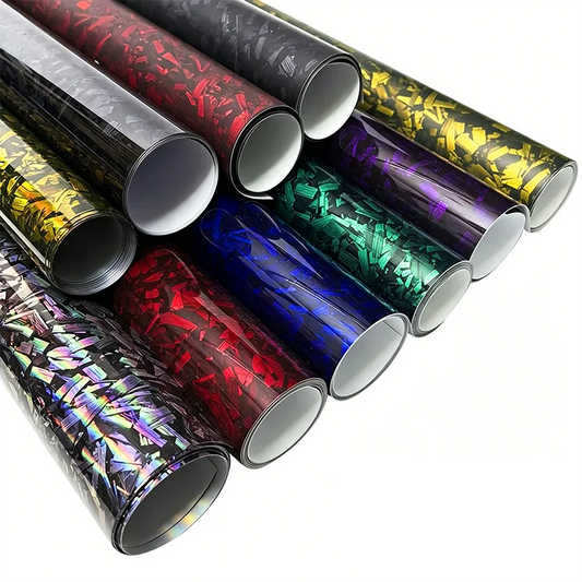 PET Forged Carbon Fiber Vinyl Wrap Film Self - ProPawPet.com
