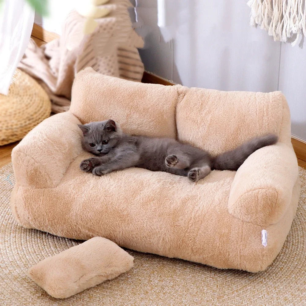 All Season Plush Pet Sofa Bed Washable - ProPawPet.com