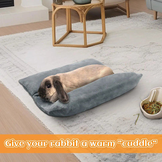Rabbit Bed Thickened Soft Bunny Concave Bed - ProPawPet.com