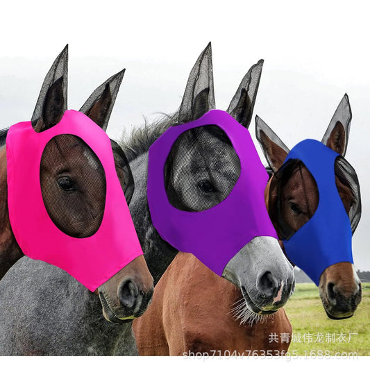 Breathable Horse Fly Mask, Mosquito & Fly - ProPawPet.com