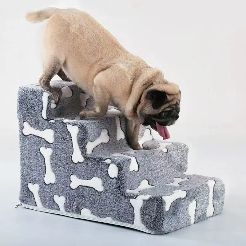 Ladder Dogs Pets Bone Shape Puppy Stairs - ProPawPet.com