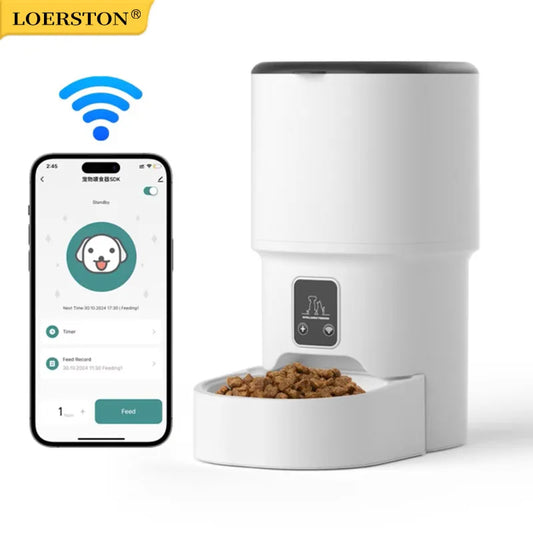New 4L Button/WIFI Automatic Pet Feeder - ProPawPet.com