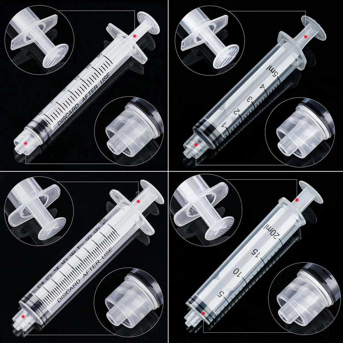 100ml Plastic Luer Lock Syringe Industrial - ProPawPet.com
