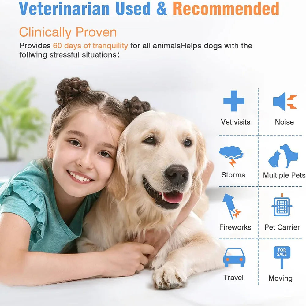 Natural Dog Pheromone Calm Collars Calming - ProPawPet.com