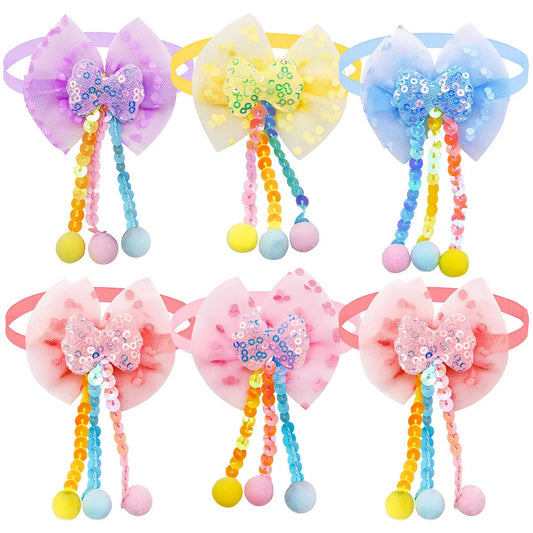 50/100PCS Cute Dog Bowties For Small Dog Cat - ProPawPet.com