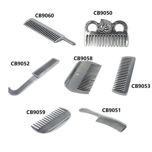 7 styles Aluminum Horse Pony Grooming Comb - ProPawPet.com