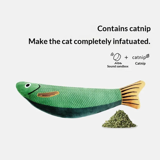 Realistic Catnip Fish Toy - Plush Kicker - ProPawPet.com