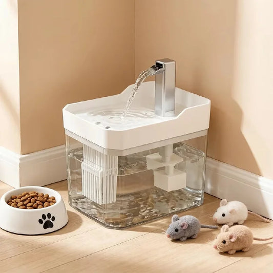 Pet cat water fountain, automatic - ProPawPet.com