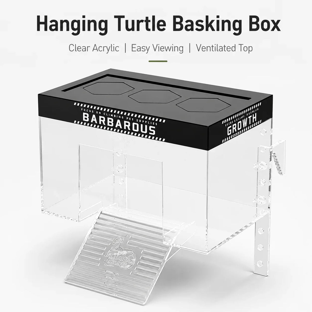 Clear Acrylic Turtle Basking Platform with - ProPawPet.com