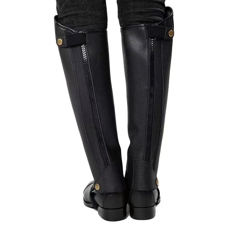 Adult Equestrian Half Chaps Synthetic - ProPawPet.com