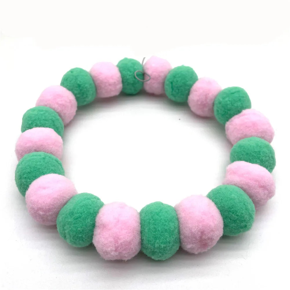 30pcs New Pet Dog Bow Tie Rainbow Flower - ProPawPet.com